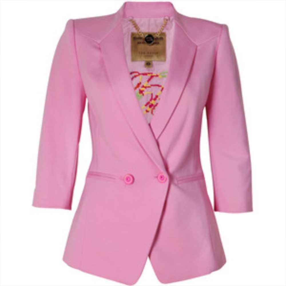 Ted Baker Cotton Candy Pink Blazer